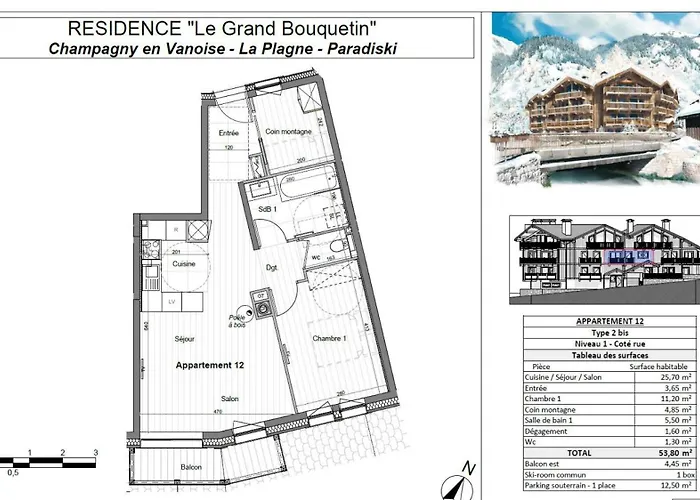 Apartment Le Grand Bouquetin - 2 Pieces Pour 6 Personnes Mae-9964 *